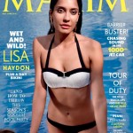 Lisa Haydon relaxing for Maxim Magazine India 1