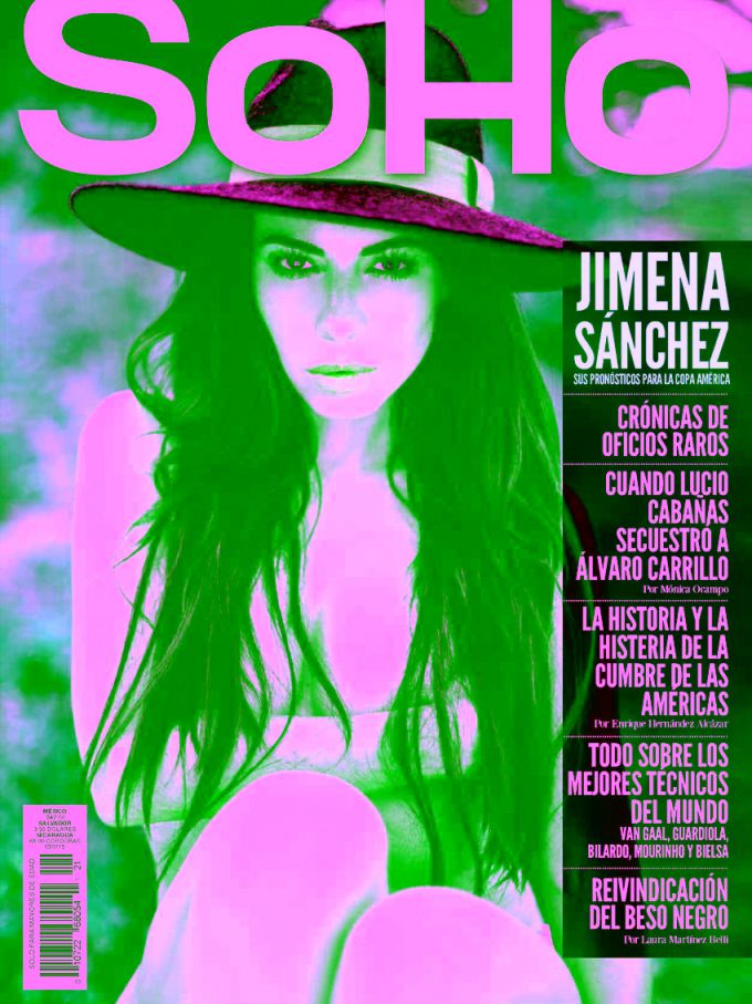 Jimena Sanchez sexy for SoHo Magazine
