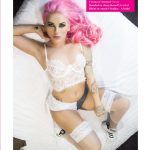 Dannika Daisy sexy and pink for Elite Magazine 5