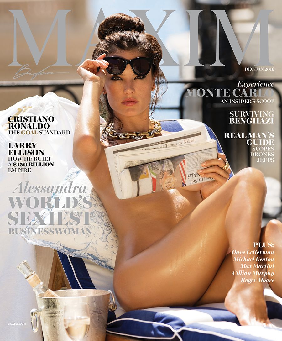 Alessandra Ambrosio incredibly sexy for Maxim Magazine