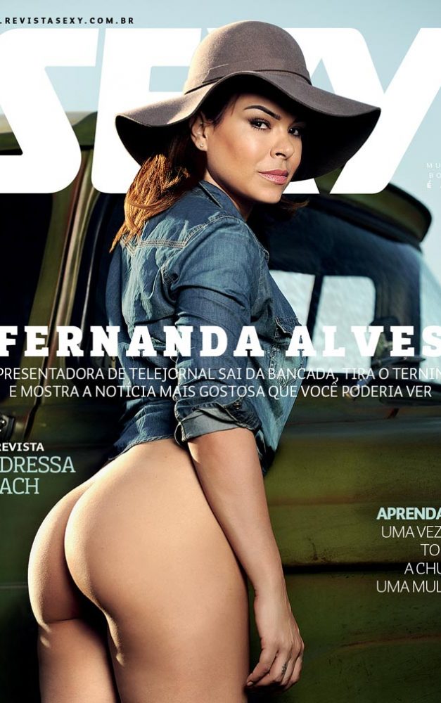 Fernanda Alves nude for SEXY Magazine Brazil