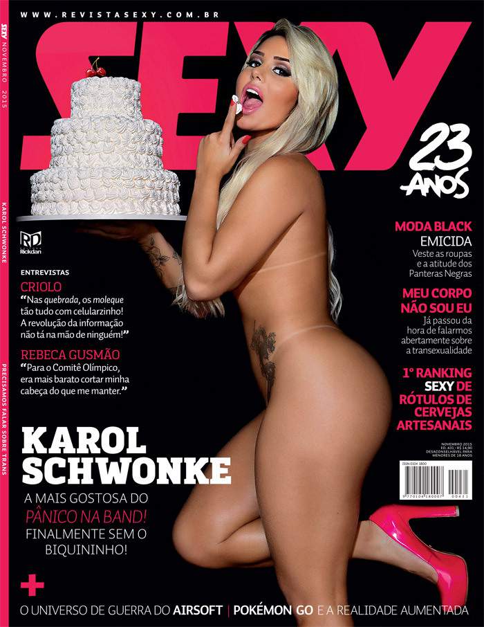Karol Schwonke for SEXY Magazine Brazil