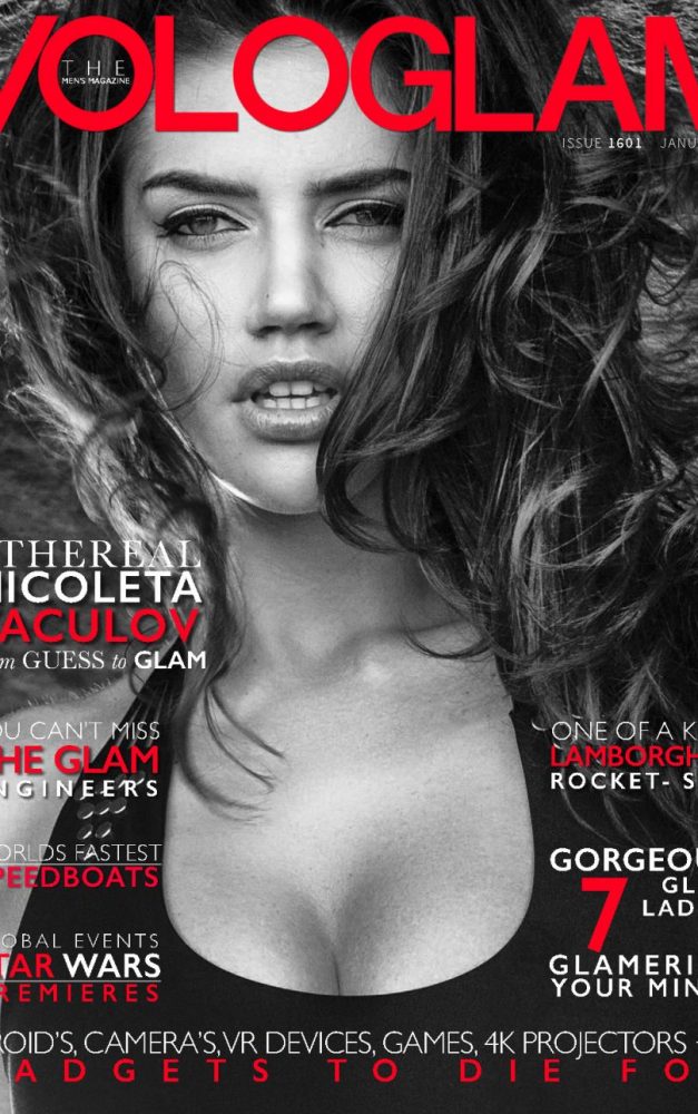 Nicoleta Vaculov looking sexy for Vologlam Magazine