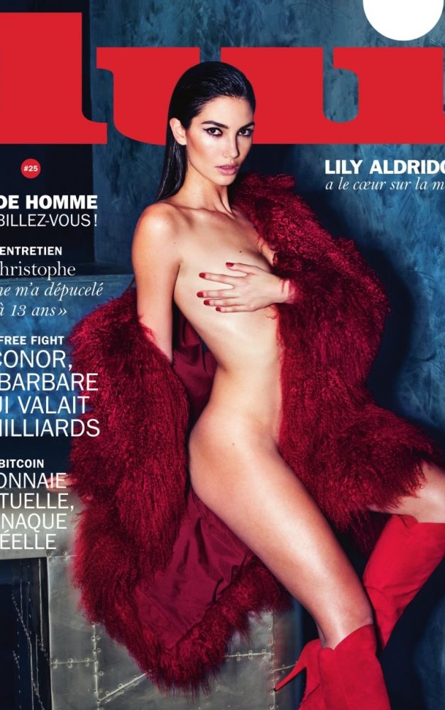 Lily Aldridge for Lui Magazine France