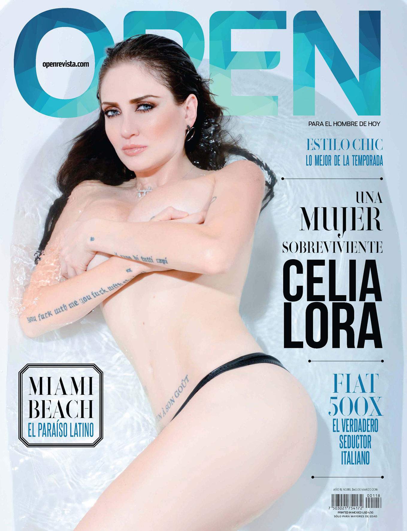 Celia Lora for Open Magazine Mexico Your Daily Girl pic