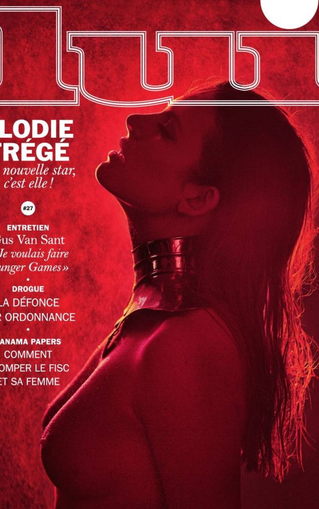 Elodie Frege nude for Lui Magazine France