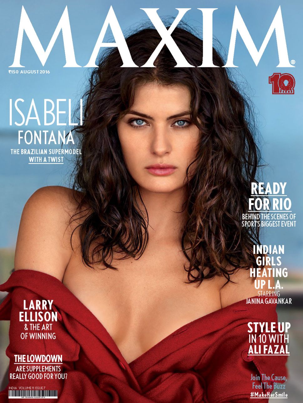 Isabeli Fontana for Maxim Magazine India
