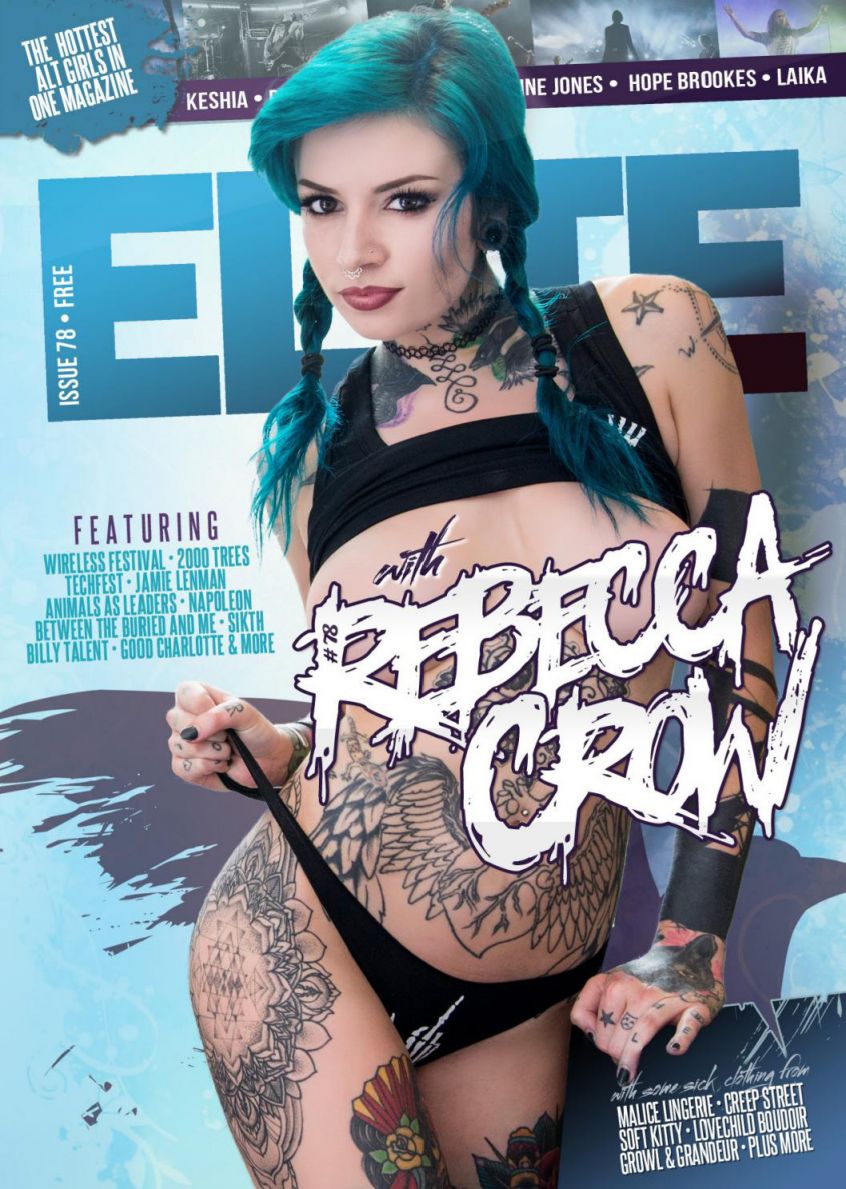 Rebecca Crow the Queen of Alt for Elite Magazine
