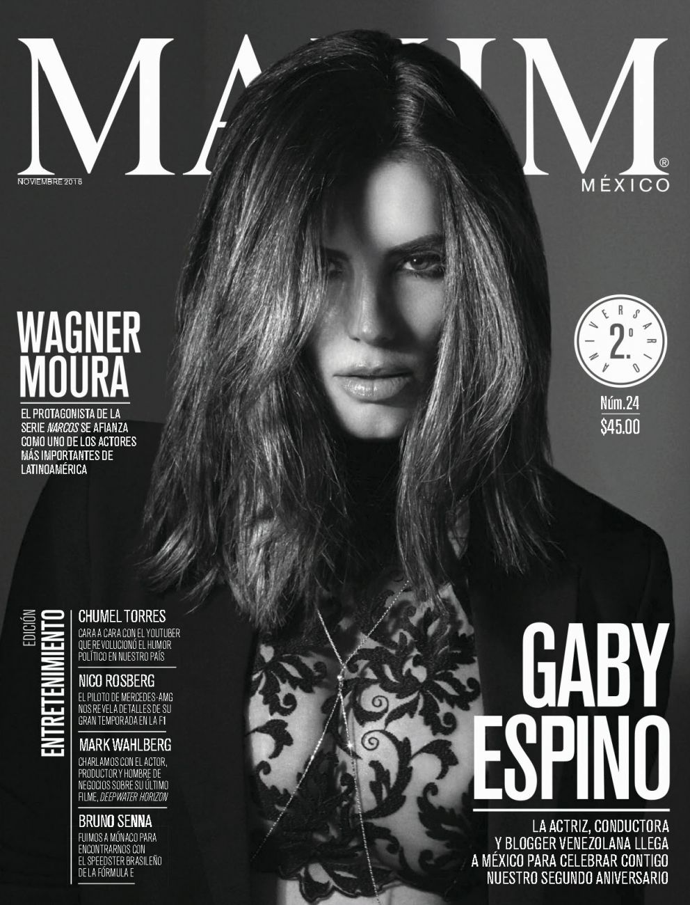 Gaby Espino for Maxim Magazine Mexico