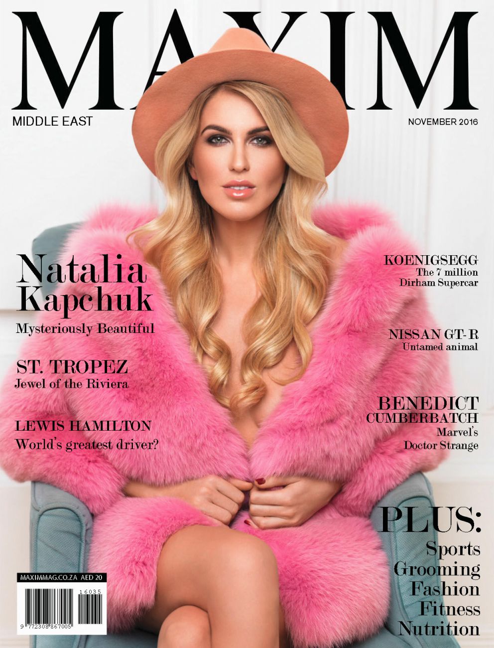 Natalia Kapchuck for Maxim Magazine Middle East