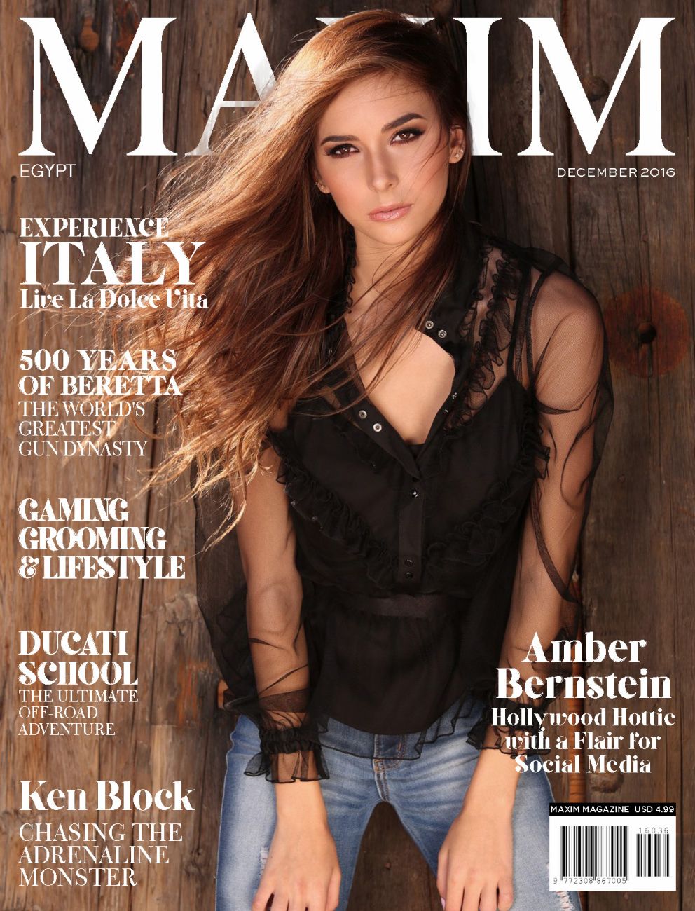 Amber Bernstein for Maxim Magazine Egypt