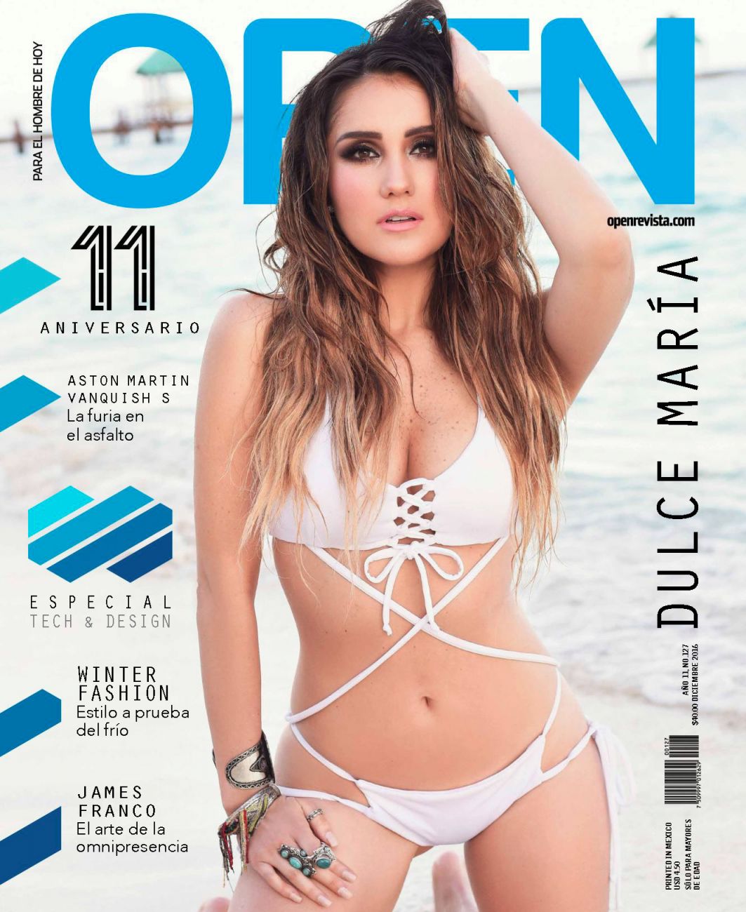 Dulce Maria for Open Magazine Mexico