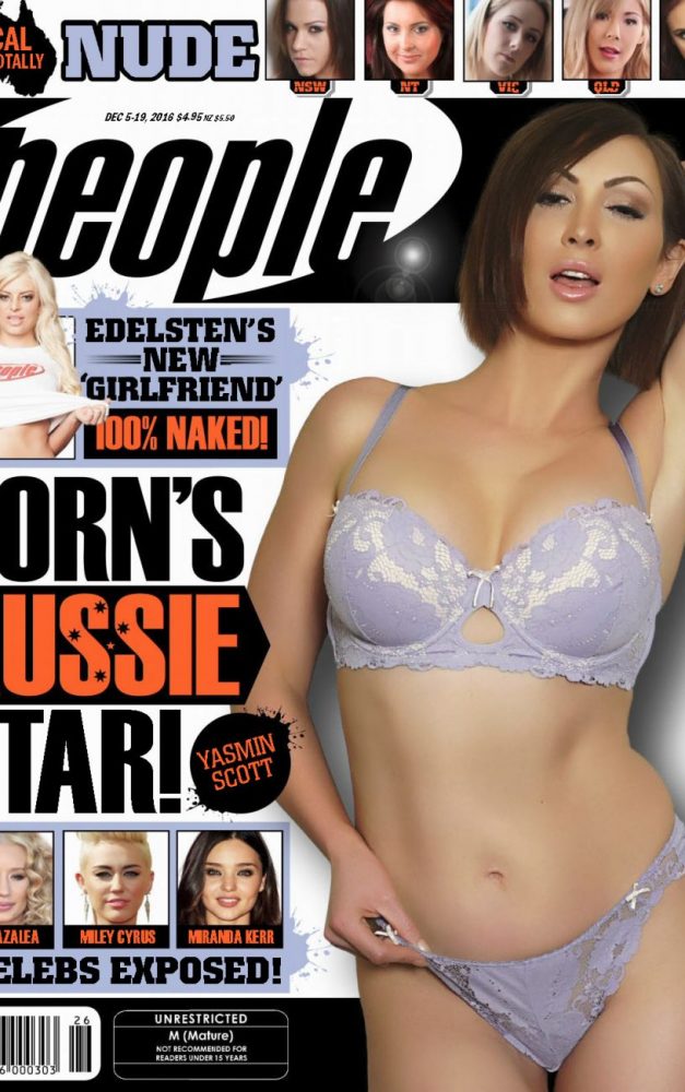 Yasmin Scott nude for People Magazine Australia