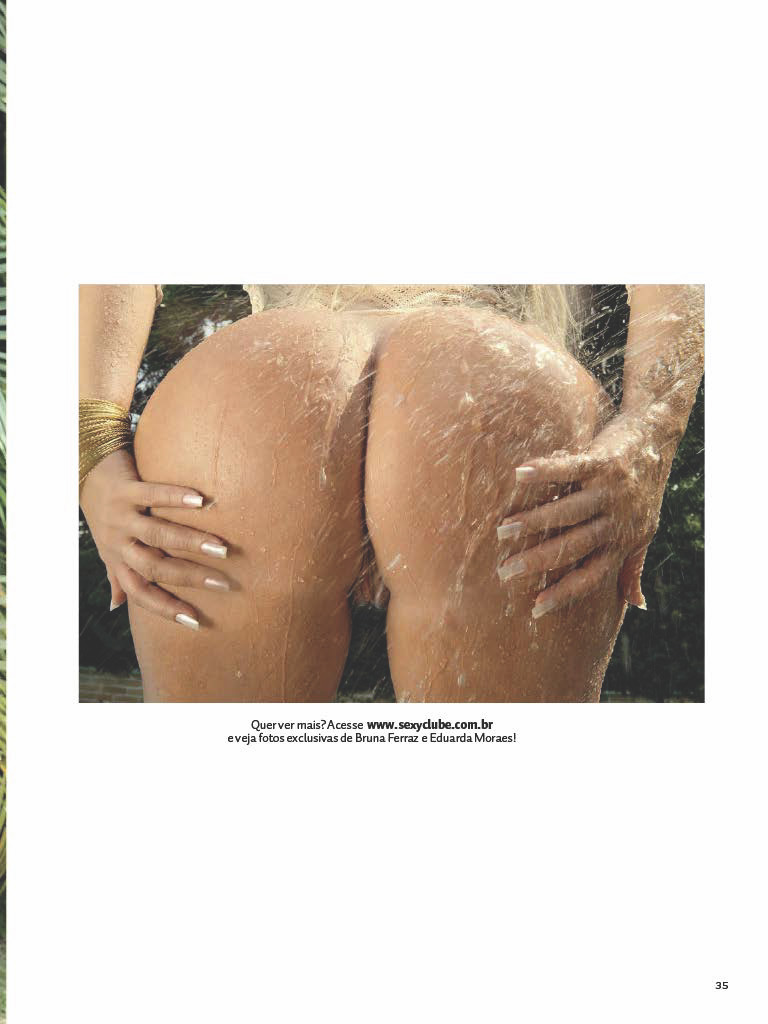 Bruna Ferraz And Eduarda Moraes Nude For Sexy Magazine Brazil Your Daily Girl