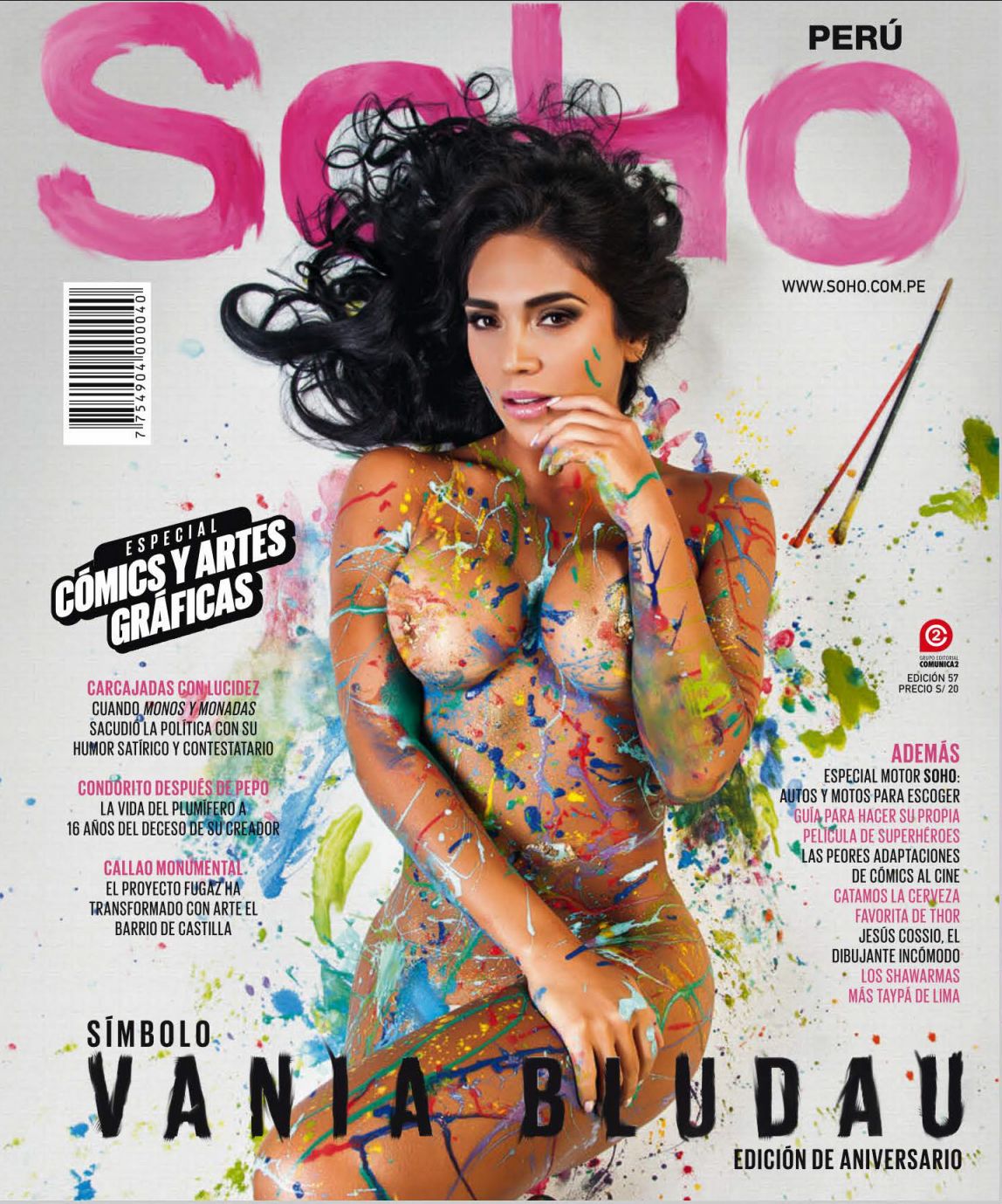 Vania Bludau for SoHo Magazine Peru