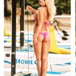 Chelsey Ryan electric tape bikini for Players Magazine 6