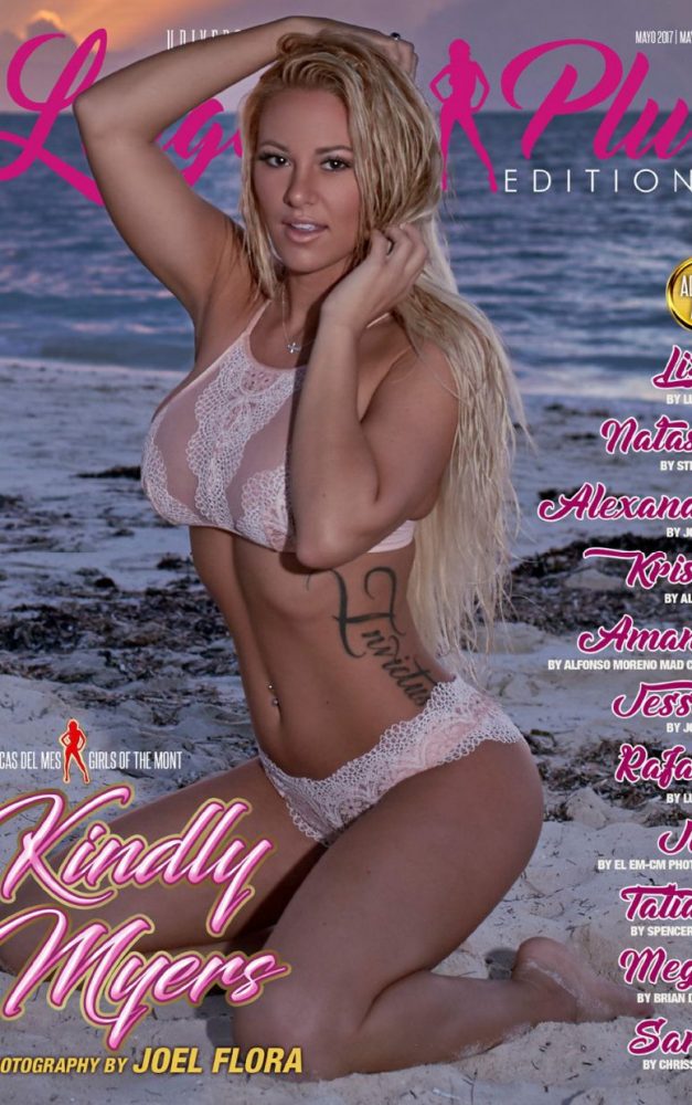 Kindly Myers for Lingerie Plus Magazine