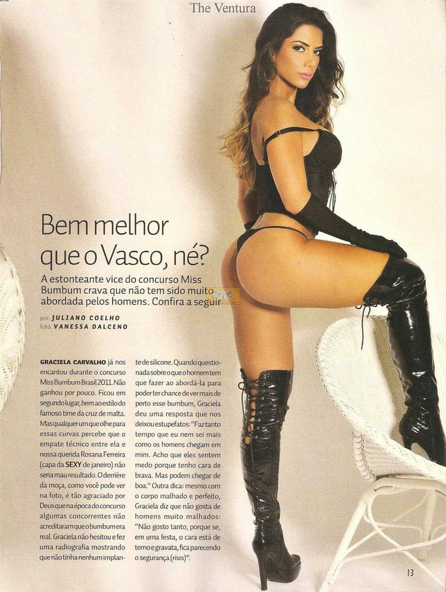 Andressa Urach Naked In Sexy Magazine Brazil Your Daily Girl