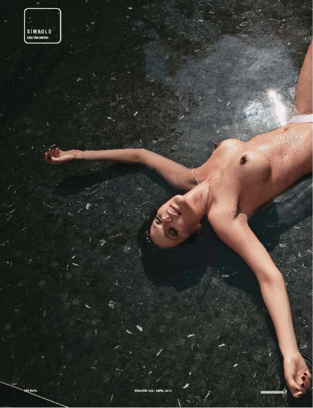 Cristina Umana naked in SoHo Magazine.