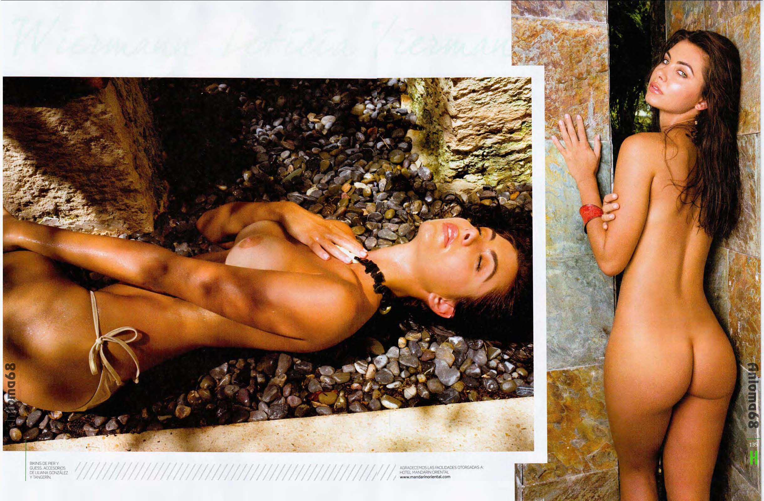 Leticia Wiermann nude in Hombre Magazine.