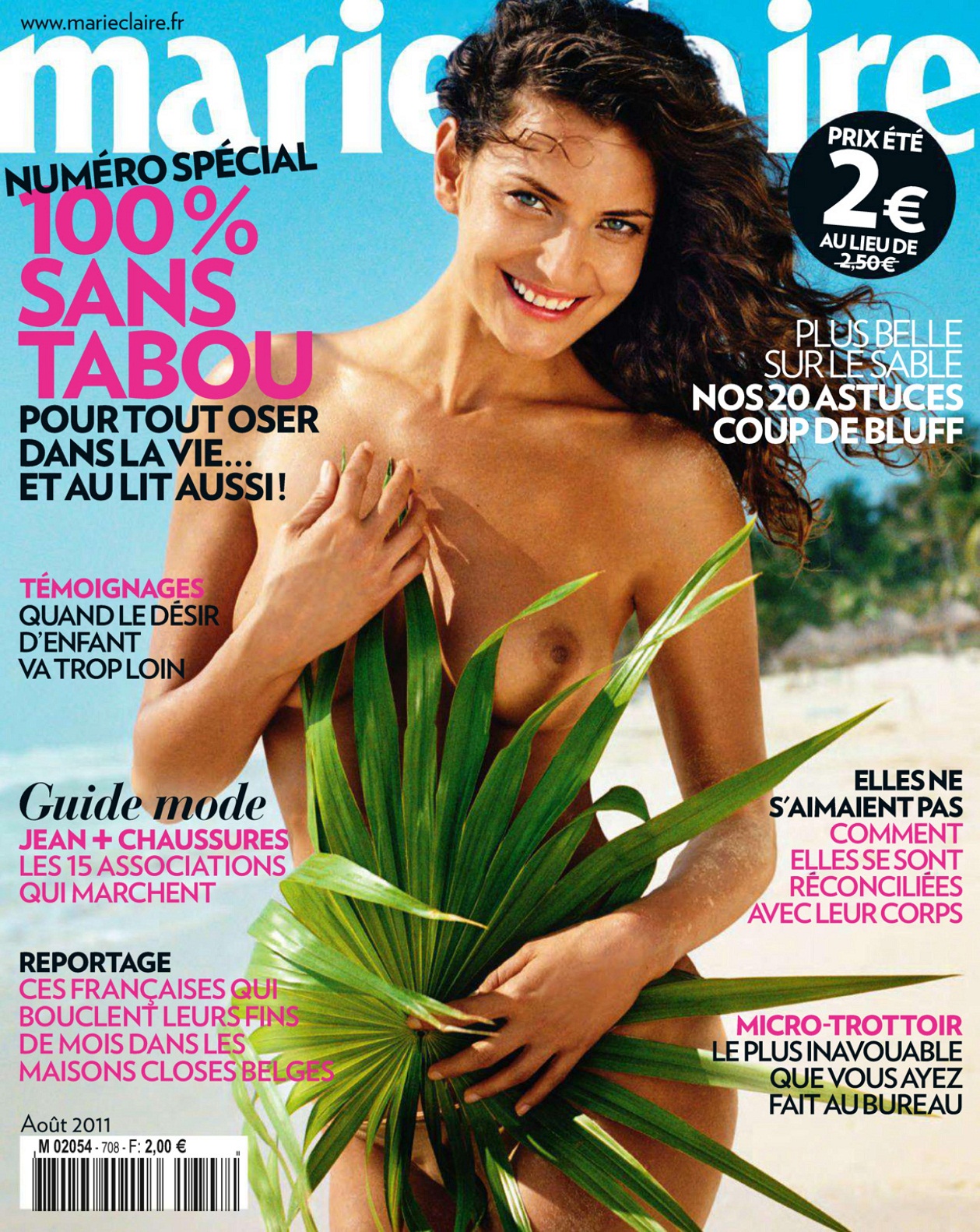Reka Ebergenyi nude in Marie Claire France