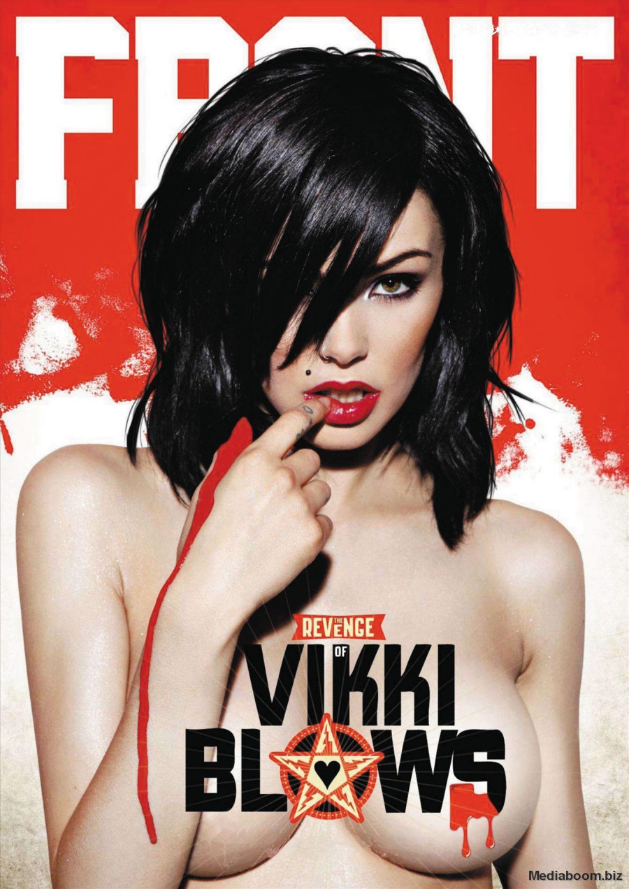 Vikki Blows gets her revenge in Front Magazine