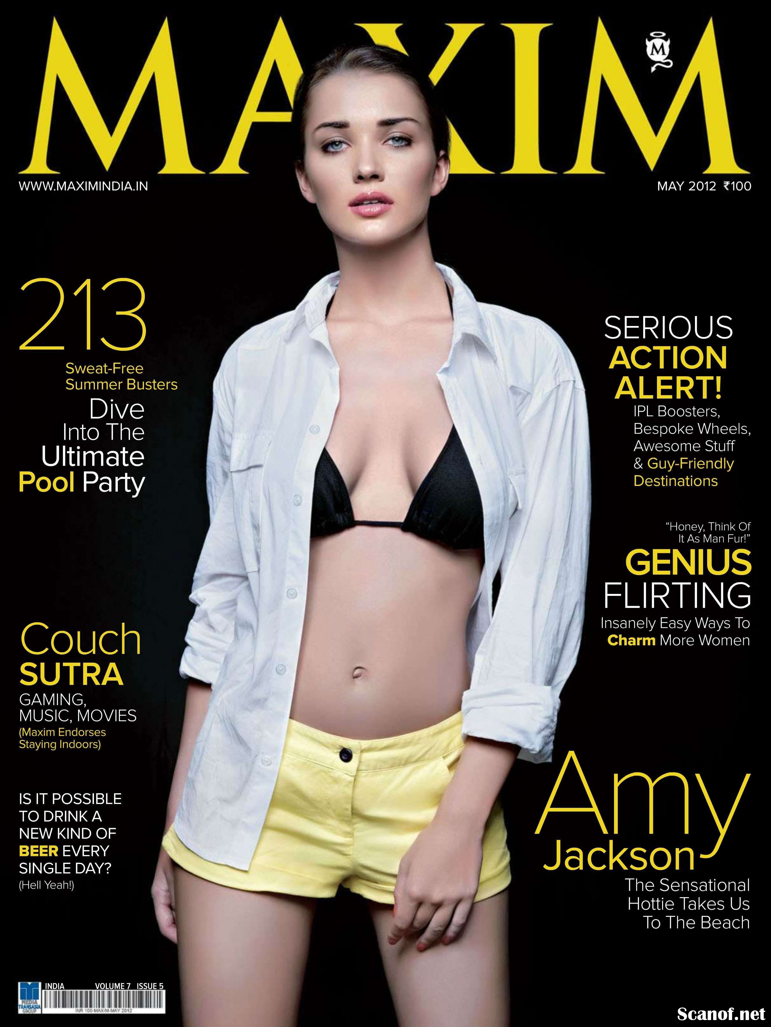 Amy Jackson for Maxim Magazine India