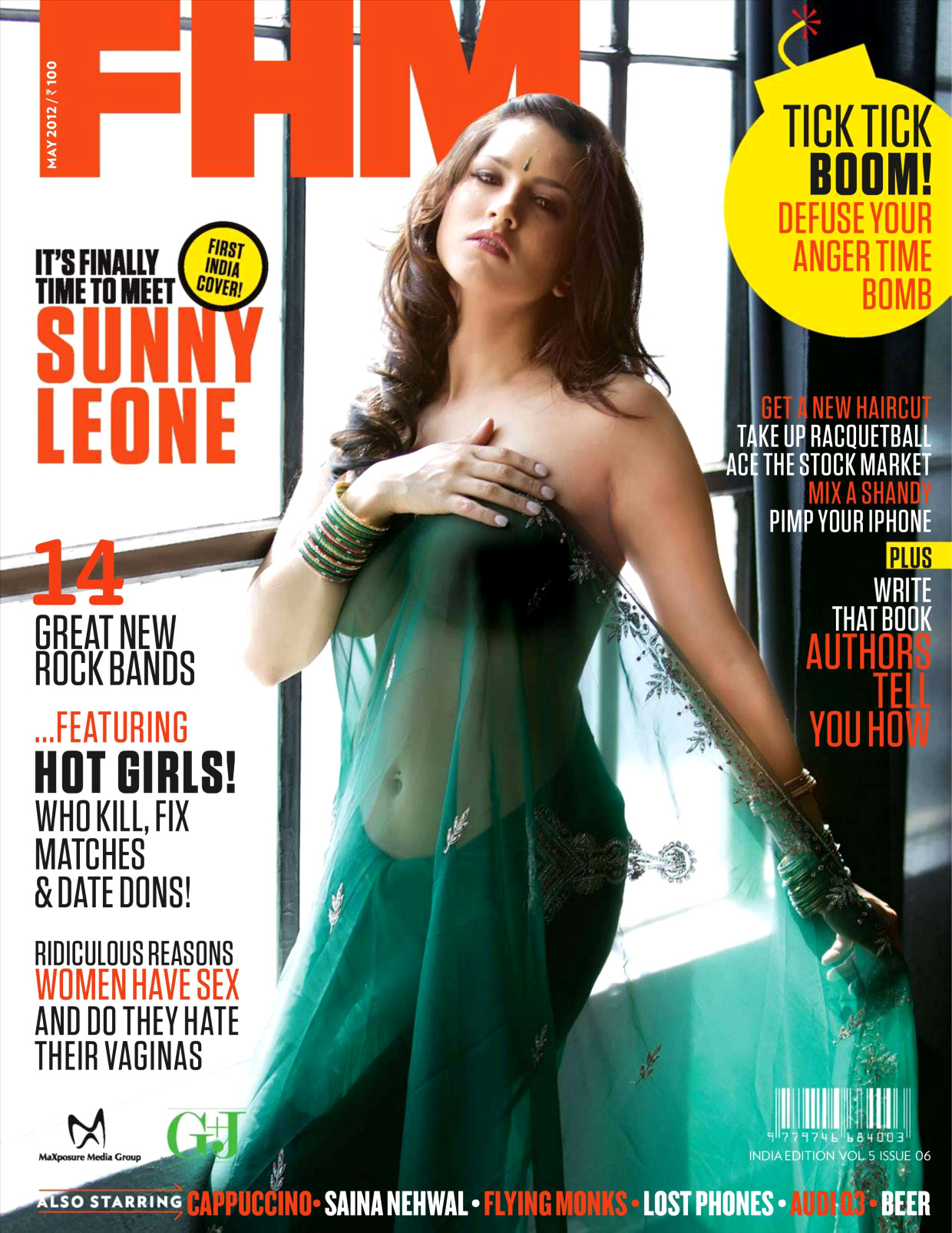 Sunny Leone for FHM Magazine India
