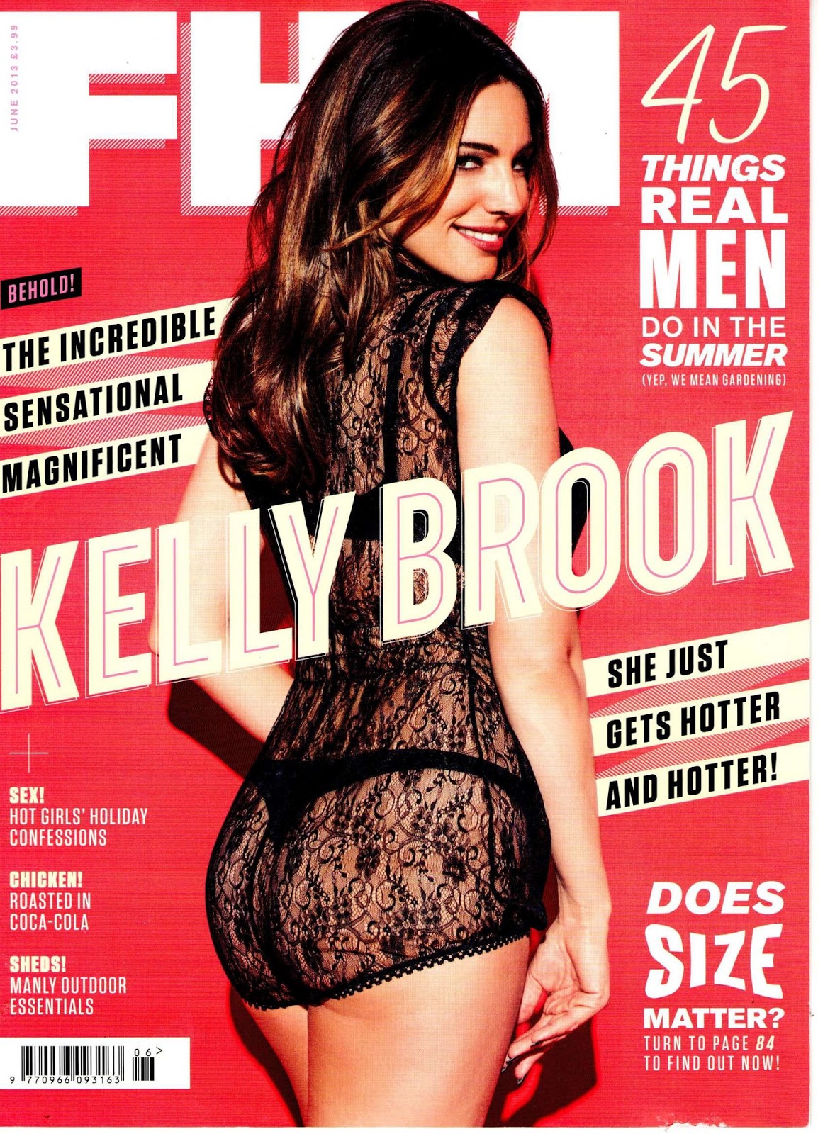Kelly Brook for FHM Magazine