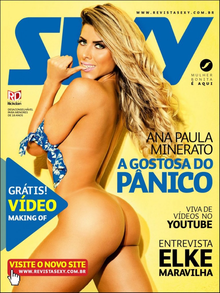 Ana Paula Minerato for Sexy Magazine Brazil.