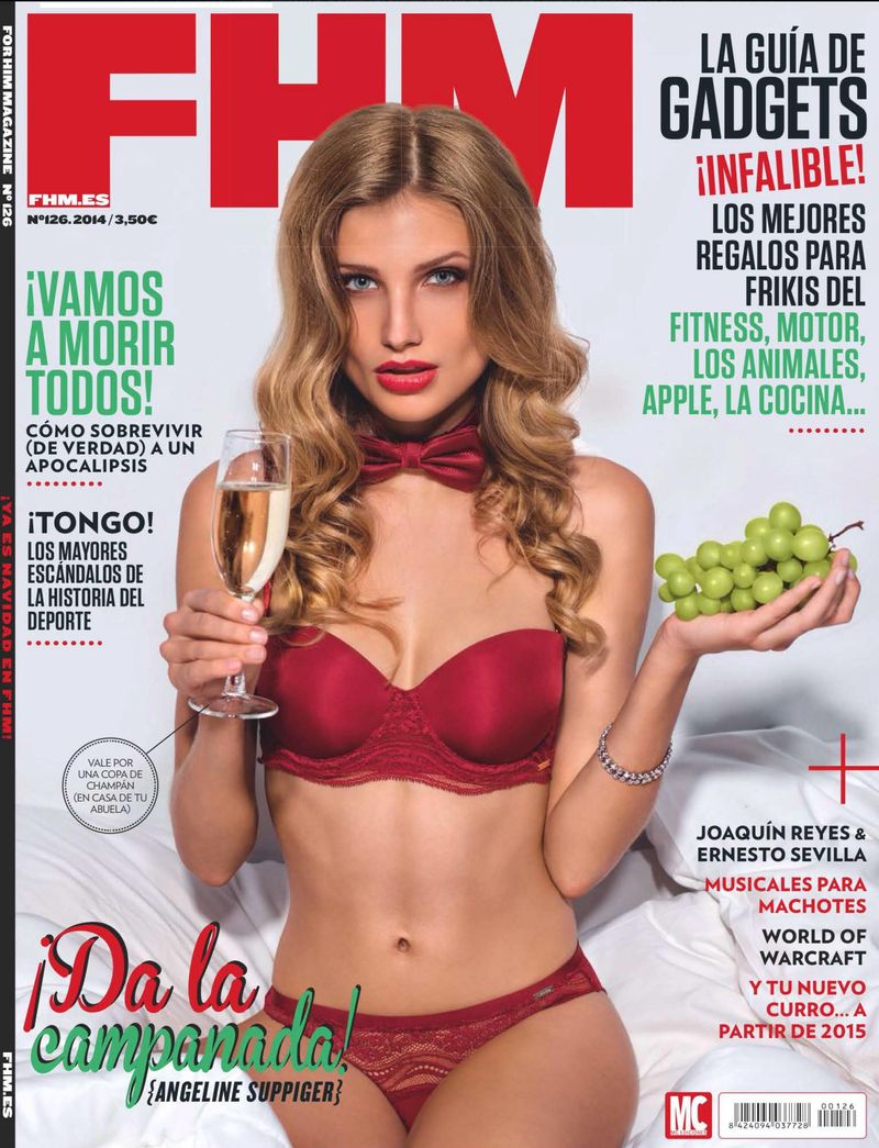 Angeline Suppinger for FHM Magazine Spain