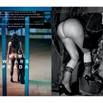 Kim Kardashian nude for Love Magazine 11