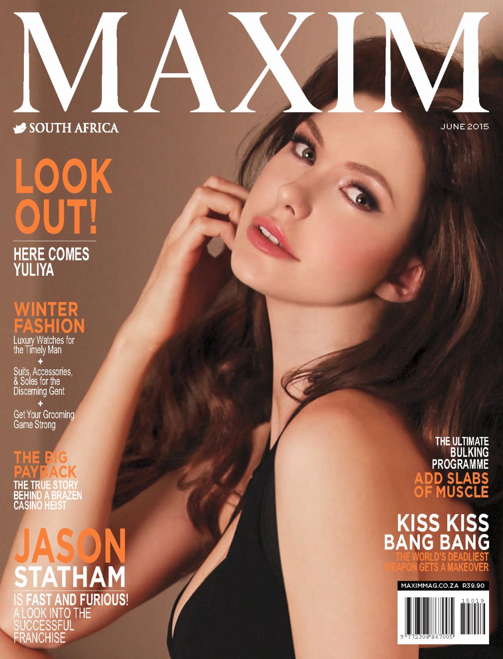 Yuliya Lasmovich for Maxim Magazine South Africa