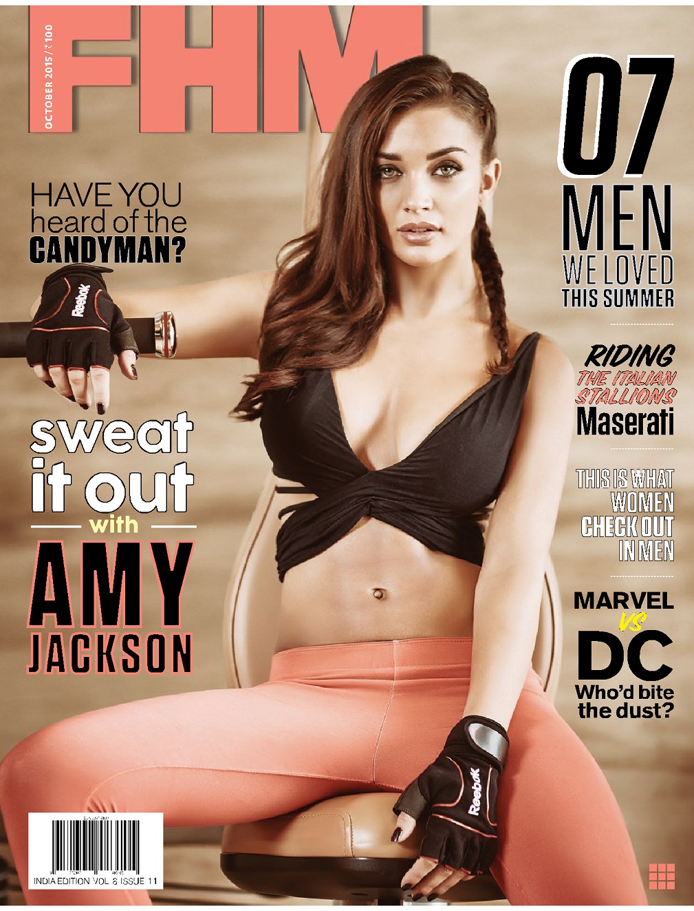 Amy Jackson for FHM Magazine India