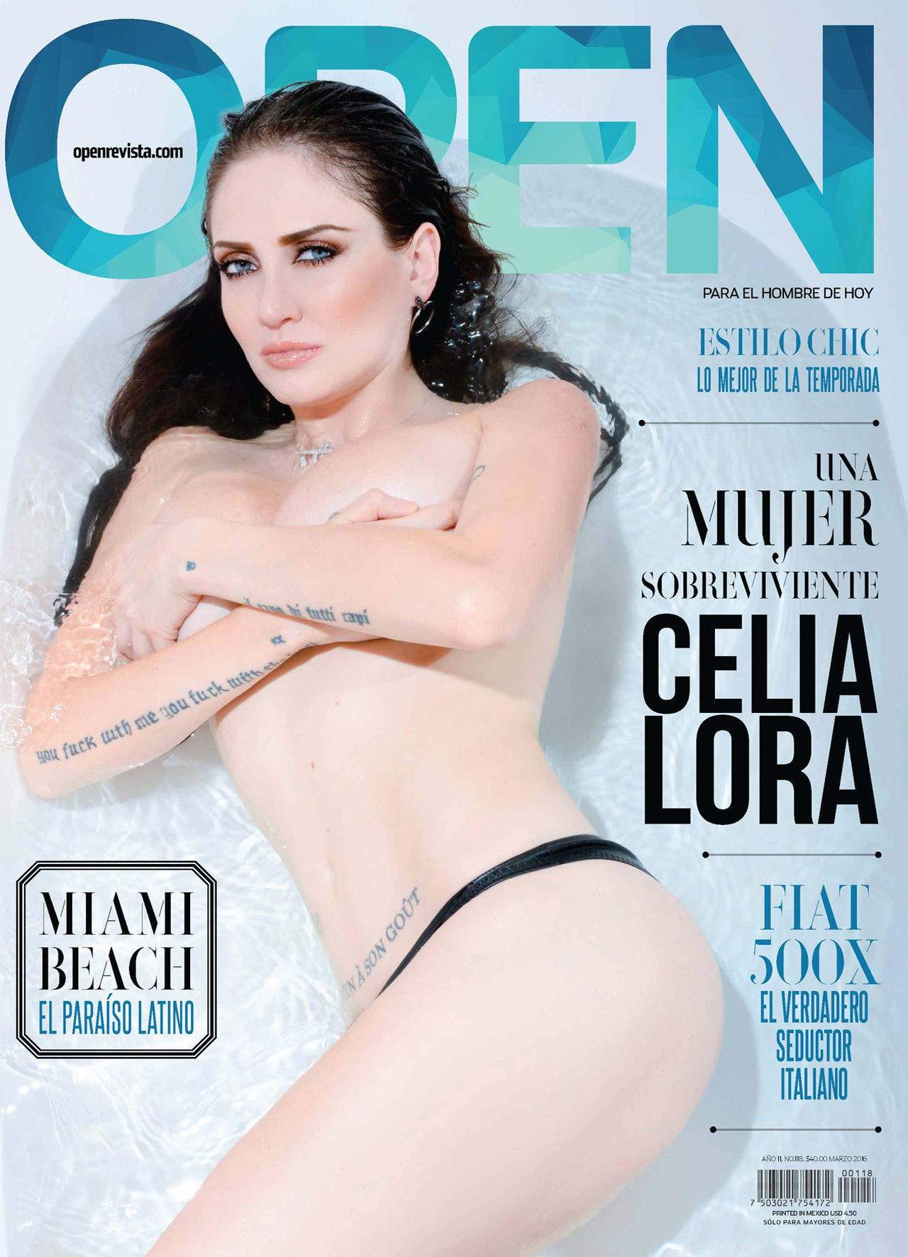 Celia Lora for Open Magazine Mexico Your Daily Girl photo pic