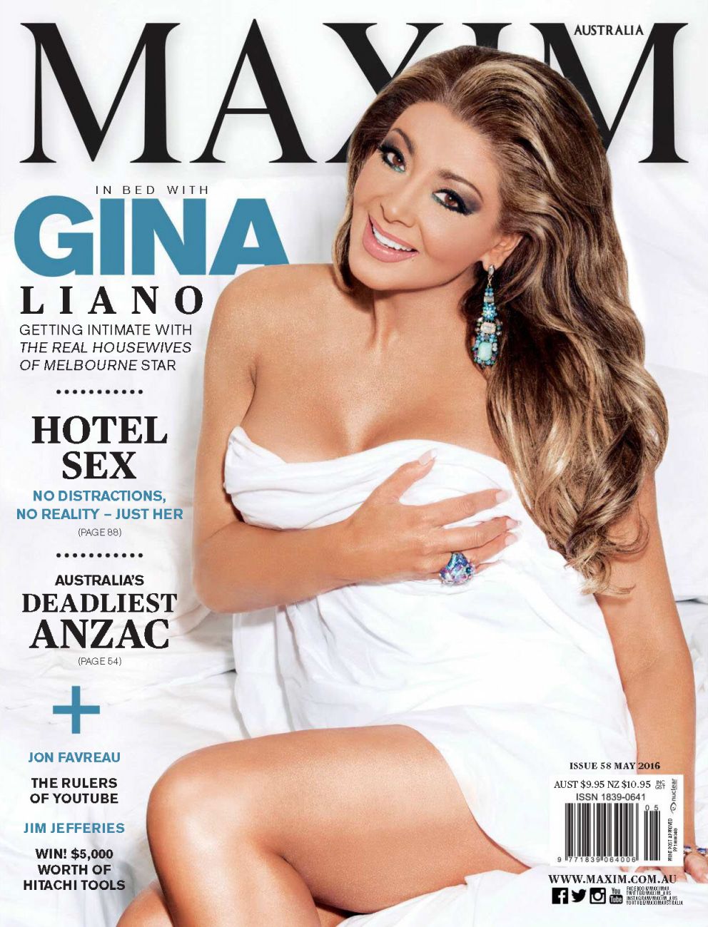 Gina Liano for Maxim Magazine Australia