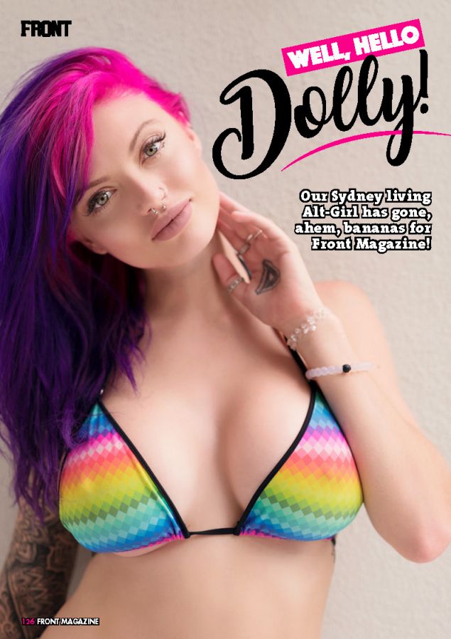 Suicide girl diamond dolly Madonna Exposes