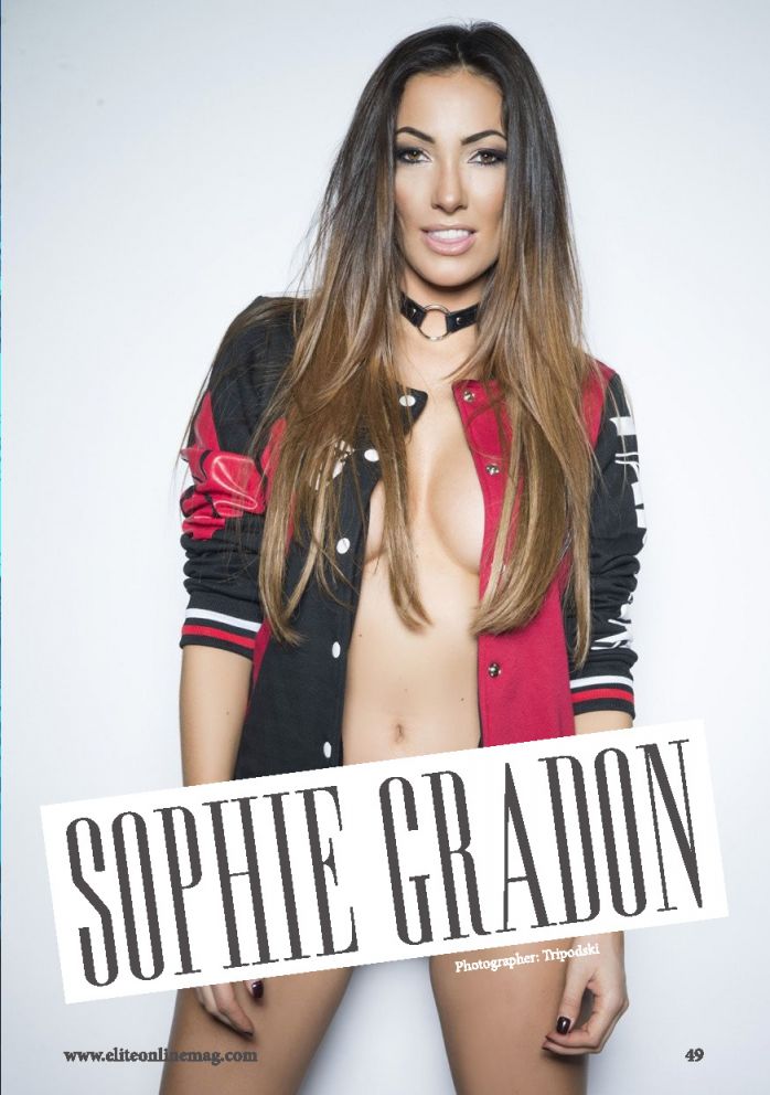 Sophie Gradon for Elite Magazine