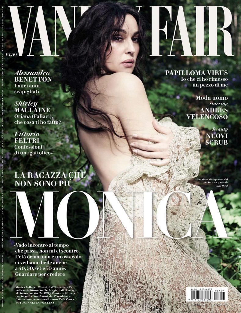 Monica Bellucci For Vanity Fair Italy Your Daily Girl