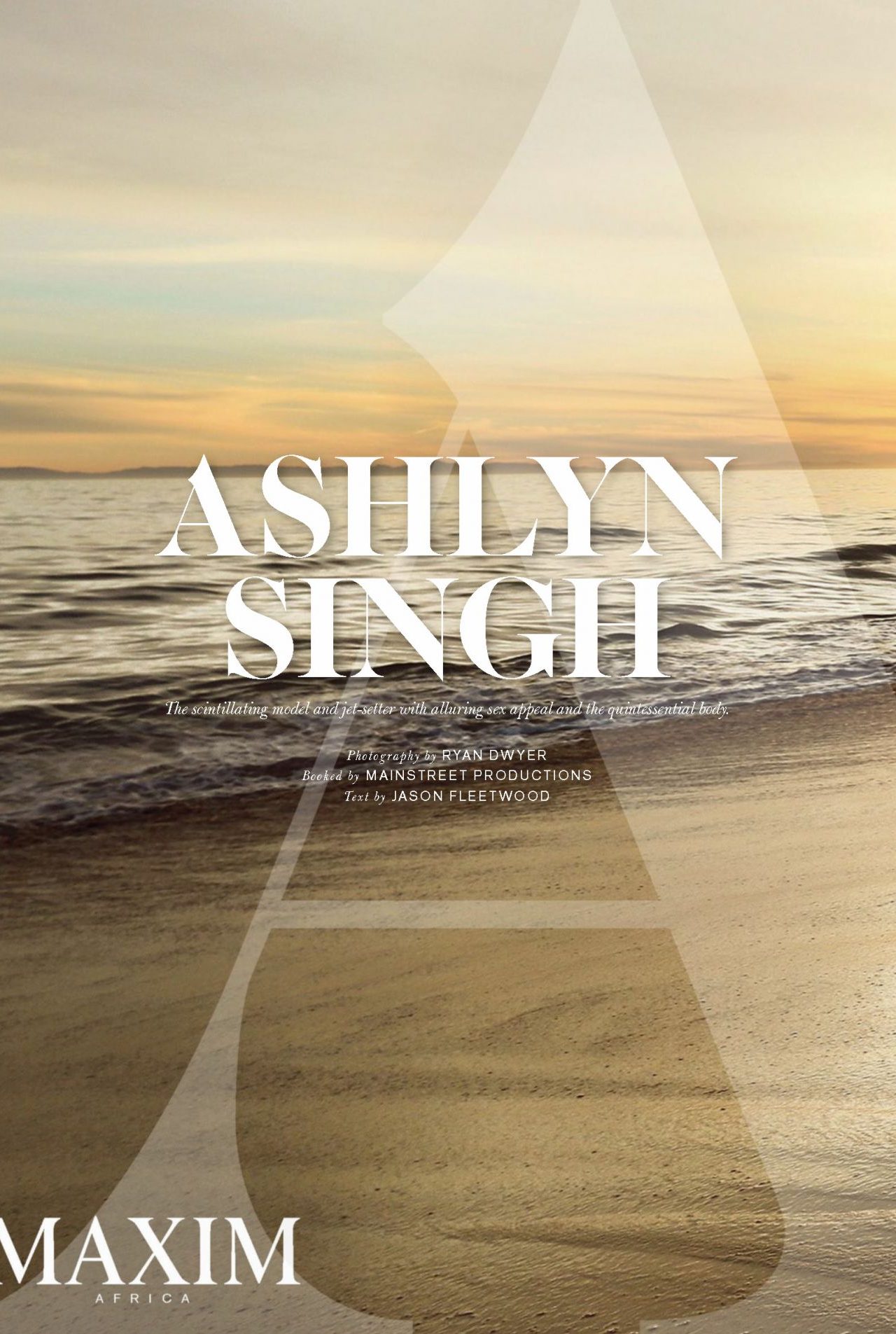 Ashlyn Singh for Maxim Magazine Africa