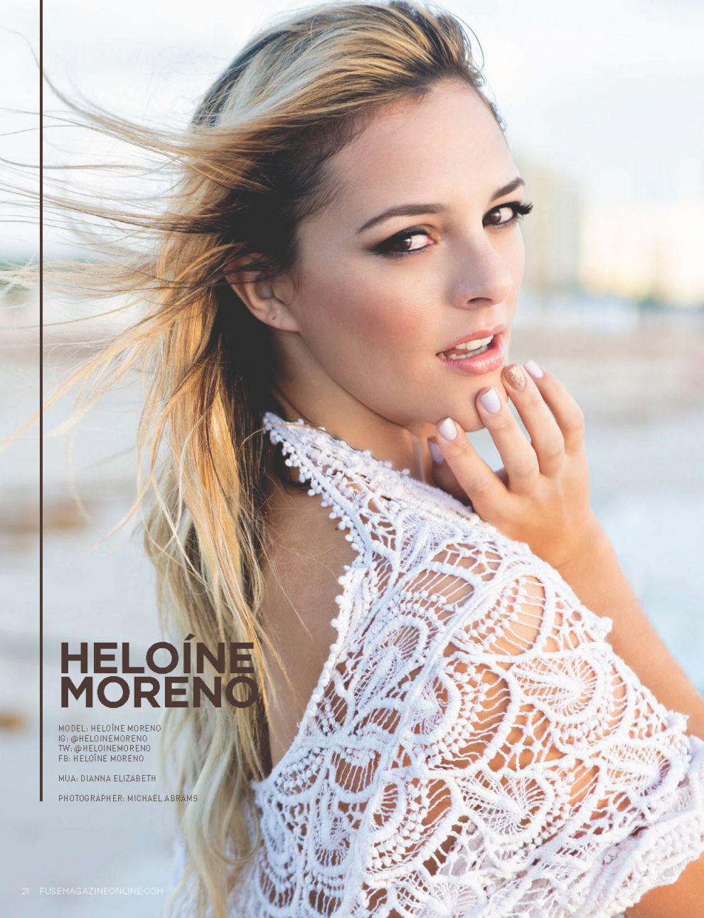 Heloine Moreno for Fuse Magazine