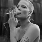 Your Daily Girl | Halsey topless for Flaunt Magazine image 5